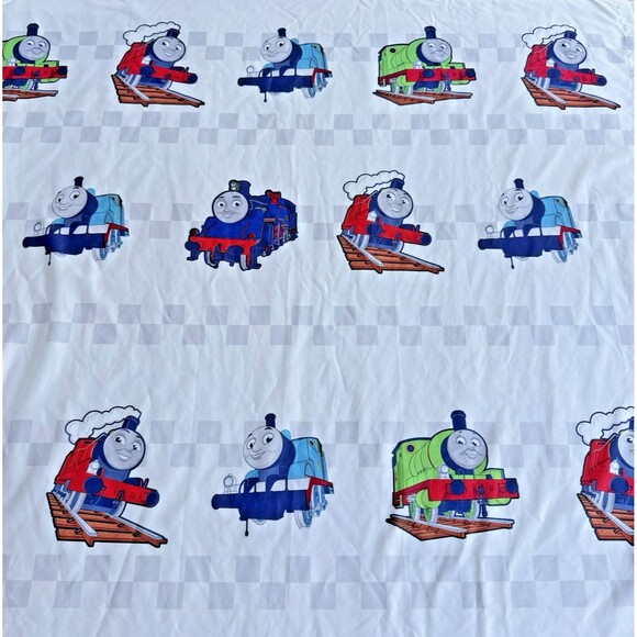 Thomas & Friends Curtains Panels Set of 2 Kids 40 x 65"L 2017 Percy James Trains - Picture 2 of 5